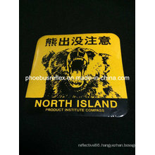 10*10cm Warning Reflective Sticker